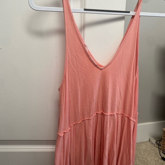 Free people loose shirt; small (pink) - Picture 3 of 3